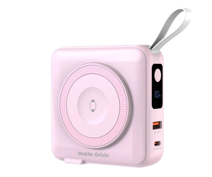 Powerbank Mobile Origin PowerBank & Travel Charger 10 000 mAh Lightning/USB-C Cable